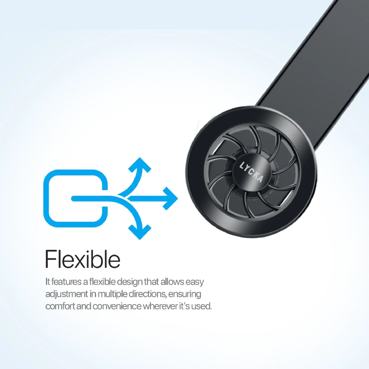 Lycka Clutch B16 – 360° Magnetic Car Mount with Ultra-Strong Grip