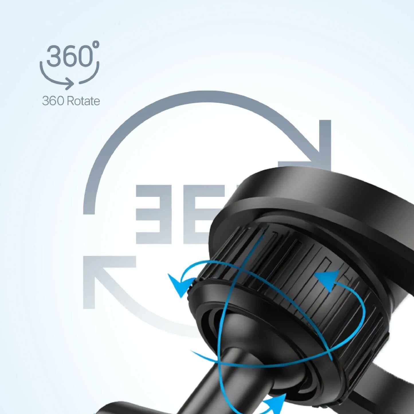 Lycka Clutch D03 – Magnetic Dashboard & Windshield Mount with Multi-Angle Flexibility